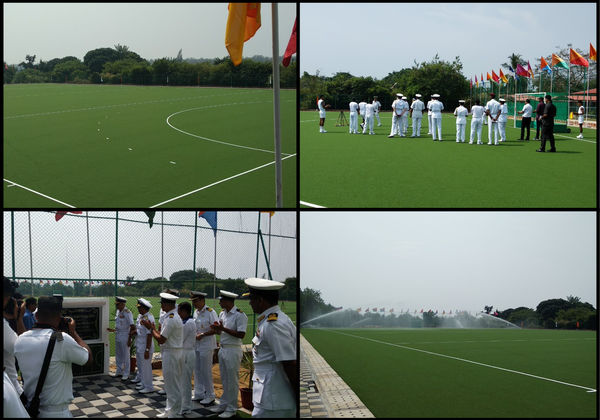 Asia’s largest naval academy shoots for world-class hockey fields